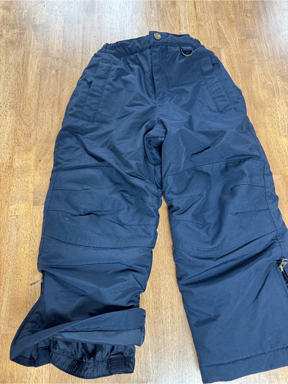 Lands' End Grow-A-Longs Navy Kids Snow Pants